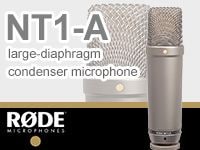 RODEの超定番コンデンサーマイク「NT1-A」の海外レビューを更新！