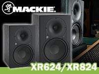 MACKIEスタジオモニター　XR624、XR824が新登場!!