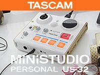 「MiNiSTUDIO PERSONAL US-32」最新ファームウェアV2.10リリース！