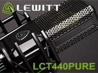 コンデンサーマイク「LEWITT LCT440PURE」取扱開始！