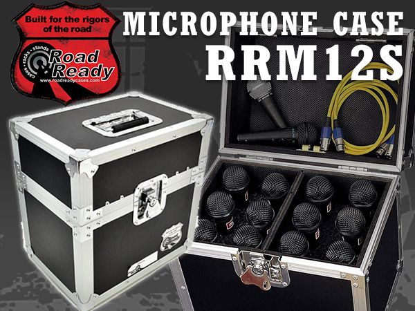大好評ROADREADYマイクケース「RRM12S」が待望の入荷！