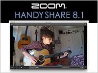 ZOOM「Qシリーズ」用ソフト「HandyShare」最新版リリース！