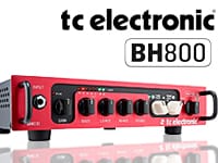 TC ELECTRONICベース用アンプヘッド【BH800】アウトレット品販売中！