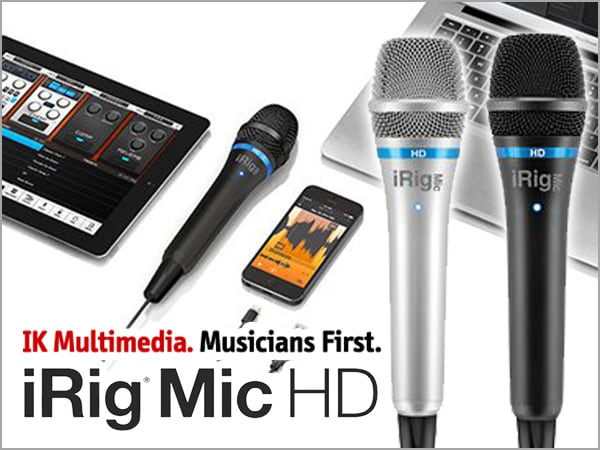 デジタル・コンデンサーマイク IK MULTIMEDIA iRig MIC HD 限定特価！