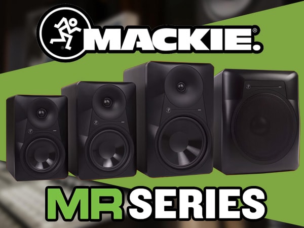 MACKIEの新スタジオモニターMRシリーズ発売開始!!