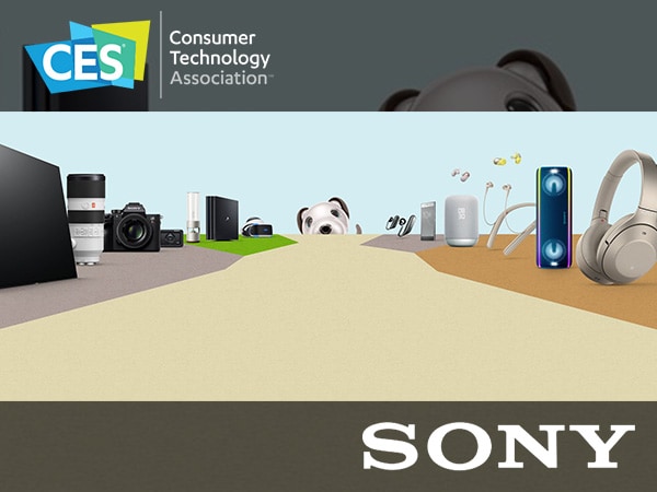 SONYがラスベガスの家電見本市CES 2018に出展