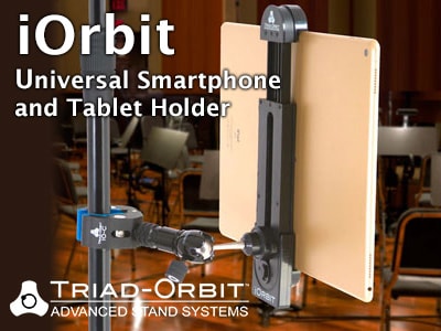 Triad-Orbitの新製品タブレットホルダー「iOrbit」発表！