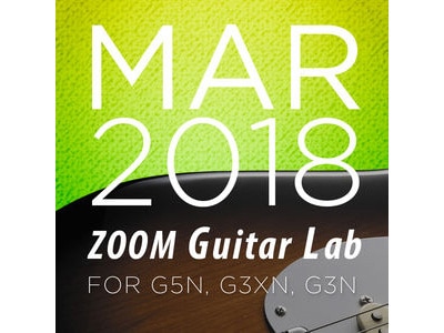 ZOOM専用アプリGuitar Labアップデート！