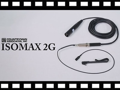 ギター用マイクロフォン COUNTRYMAN/ISOMAX2G動画アップ！