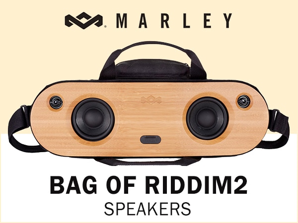 House of Marleyポータブルワイヤレス・スピーカーBAG OF RIDDIM2発売開始!!