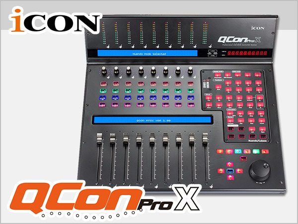 DAWコントロールサーフェイス ICON DIGITAL / Qcon Pro X登場！