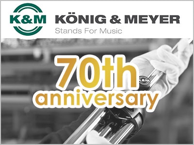 世界屈指のスタンドメーカー K&M 創業70周年！