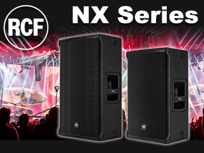 【The 2019 NAMM Show】RCF SRスピーカーNXシリーズ発表!!