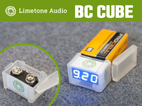 バッテリーチェッカーLimetone Audio / BC CUBE 取扱開始！
