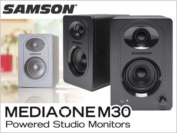 SAMSONスタジオモニターMedeiaOne M30入荷