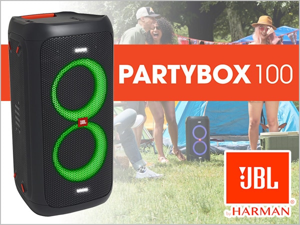 JBLパーティースピーカーPARTYBOX 100新登場!!｜サウンドハウス