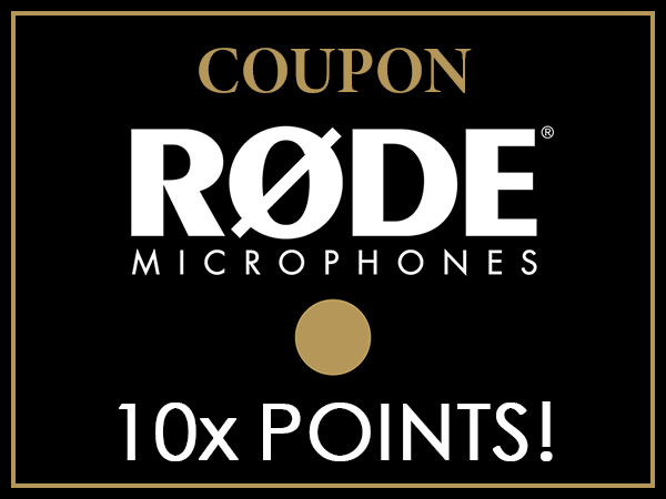 RODE ポイント10倍クーポン！