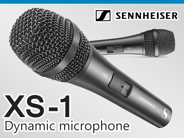 [DTMニュース]SENNHEISERの耐久性が高くシンプルなダイナミックマイク「XS-1」が発売！