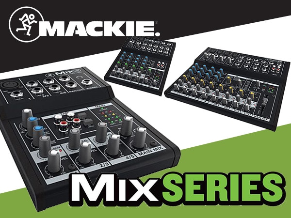 MACKIEコンパクトミキサー「MIXシリーズ」アウトレット入荷！