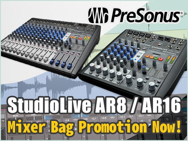 PreSonus StudioLive AR8 / AR16 Mixer bag present!