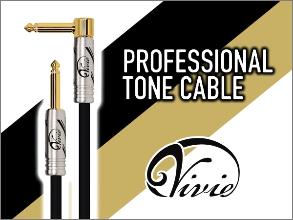 Vivie / SL Type Professional Tone Cable newly released!｜Sound House