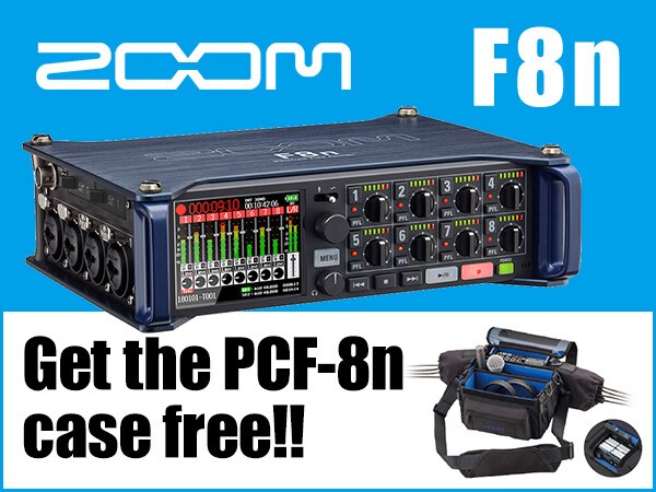 ZOOM/F8n PCF-8n case present!