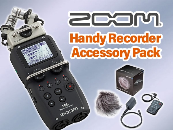 ZOOM Handy Recorder + Accessory Pack sales begins!!