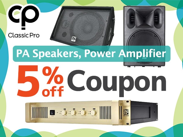 CLASSIC PRO PA Speakers, Power Amplifier 5% OFF Coupon!