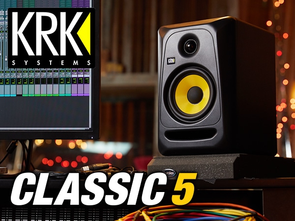 KRKニアフィールド・モニタースピーカーCLASSIC 5発売開始！！
