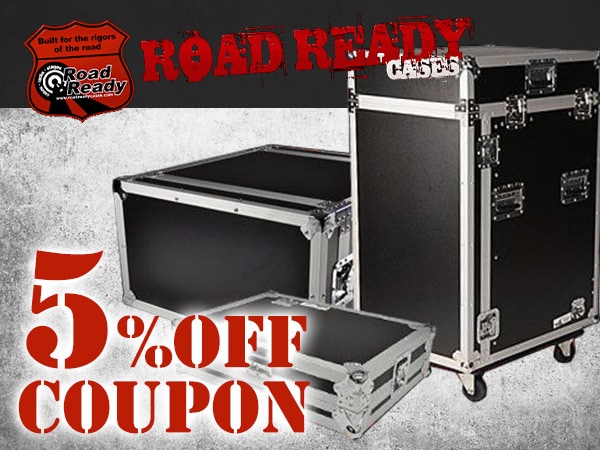 5% OFF coupon for all ROADREADY products!
