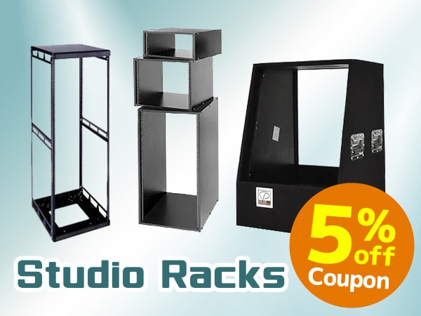 5% OFF Coupon for Studio Racks!
