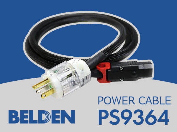【BELDEN】PS9364 Power cable now available!