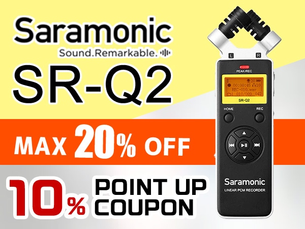 Coupon for 10% more points! Saramonic Handy Recorder