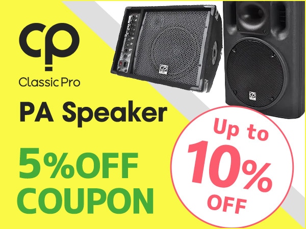 CLASSIC PRO PAスピーカー5%OFFクーポン！