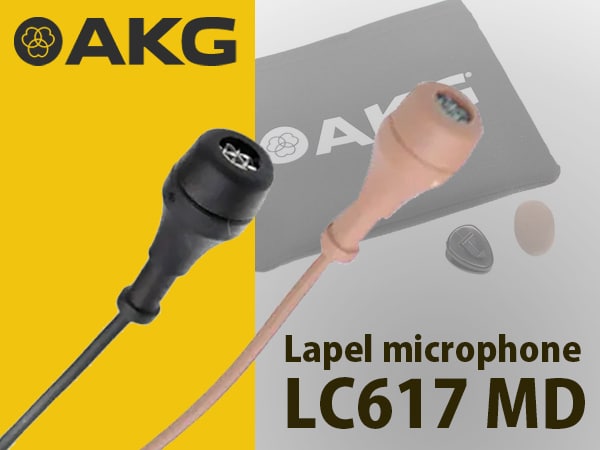 AKG LC617 MD Series Lavalier Microphone Special Sale！