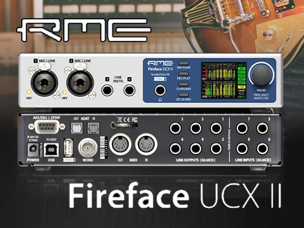 RMEよりUSBオーディオインターフェイスFireface UCX II新登場