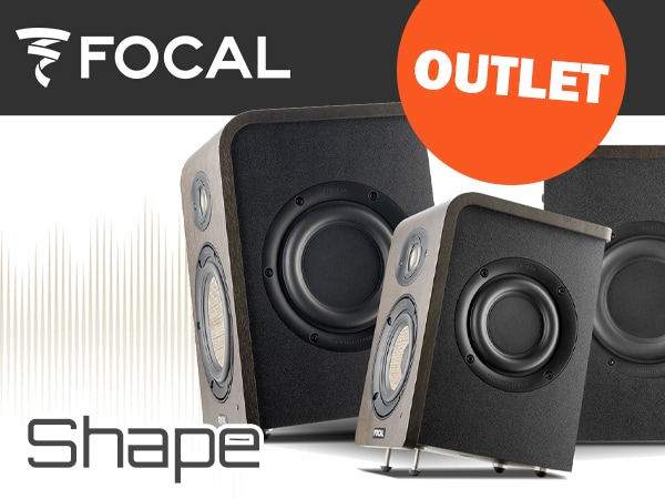 Focal Studio Monitor Shape Series Outlet Products in stock now!