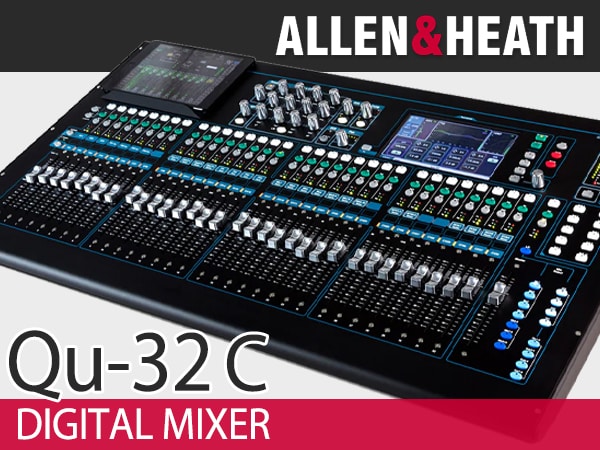 ALLEN&HEATH Qu-32C デジタルミキサー 限定特価！