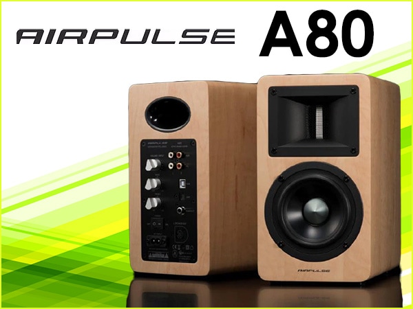 ハイレゾ対応アクティブ・スピーカーAIRPULSE A80に新色登場！