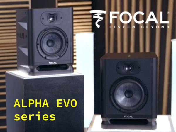 Focal's new ALPHA EVO series studio monitors are now available for pre-order!