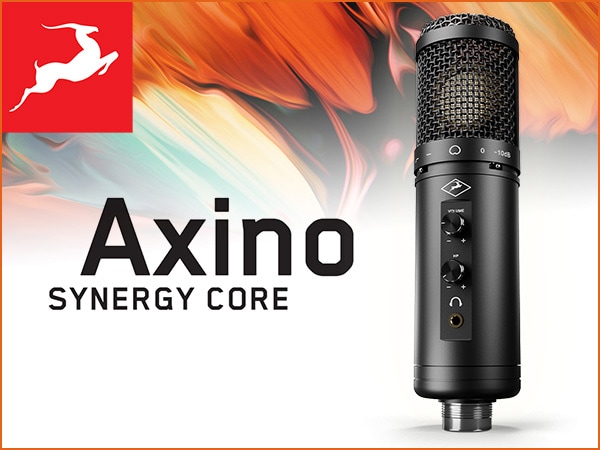 ANTELOPE AUDIOよりUSBマイクAxinoが登場！