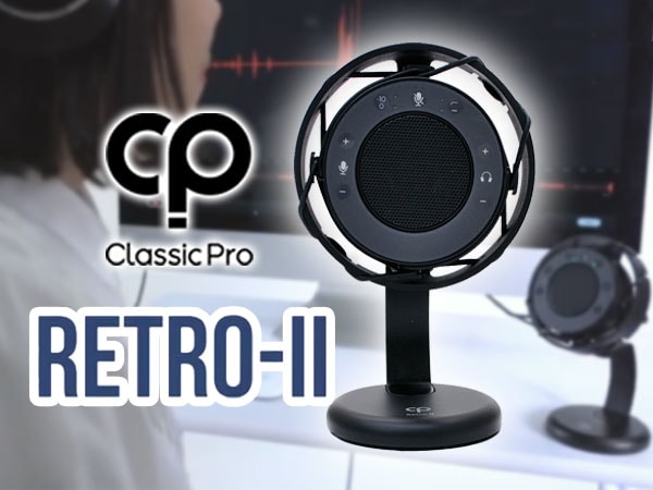 CLASSIC PRO high-performance USB microphone RETRO-II in stock