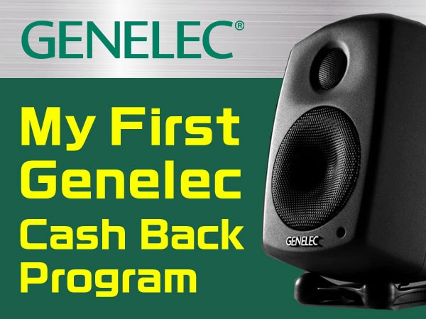 My First Genelec Cash Back Program Begins!