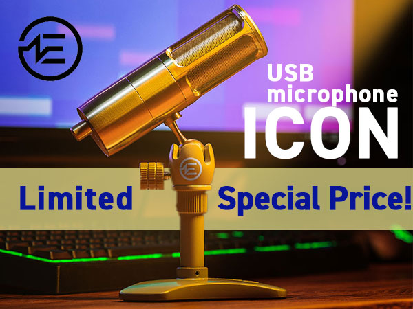 EARTHWORKS USB microphone "ICON" limited special price!