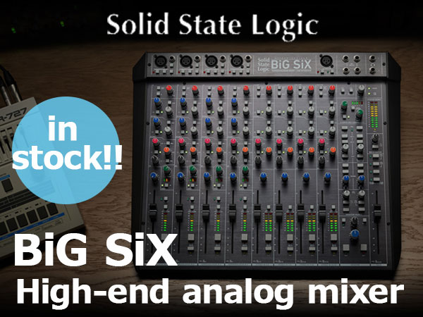 SSL BiG SiX High-end analog mixer in stock!
