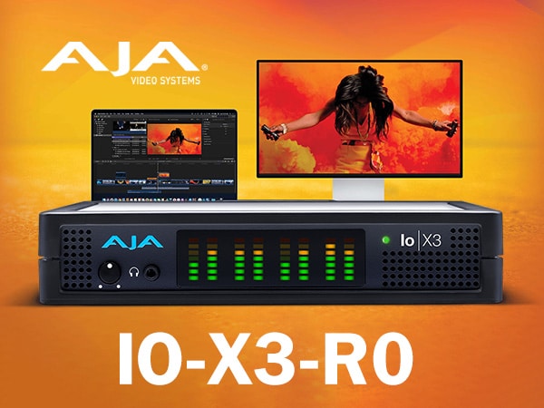 AJAのビデオ I/O新モデルIO-X3-R0発売！ 