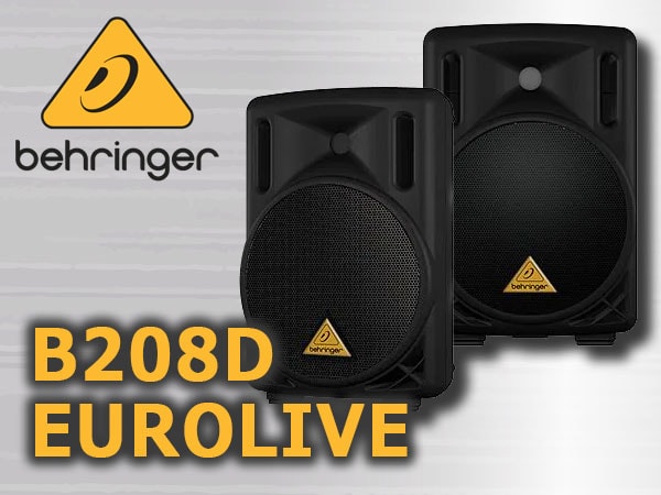 BEHRINGERパワードスピーカー「B208D EUROLIVE」入荷！
