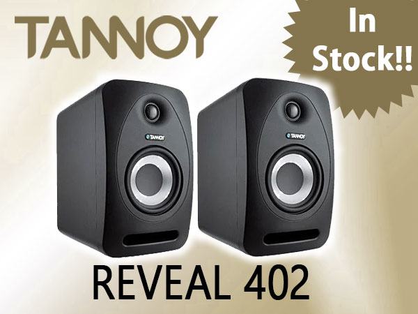 Standard studio monitor ”Reveal402” has finally arrived!