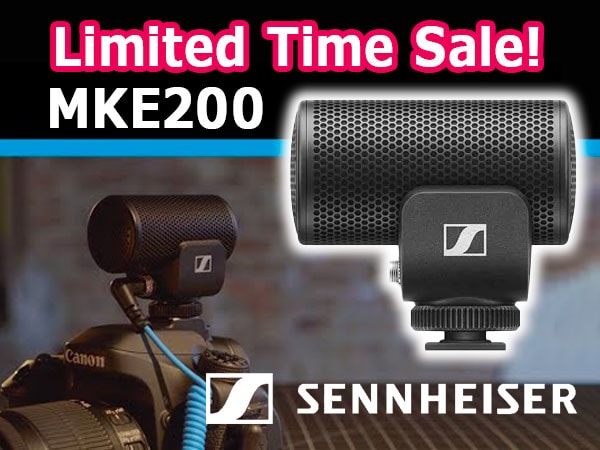 SENNHEISER MKE200 Limited Time Sale!
