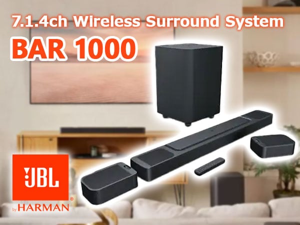 For a limited time, we offer the JBL BAR1000 at a special campaign price!